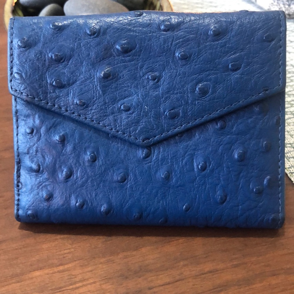 Vera Pelle Ostrich Wallet